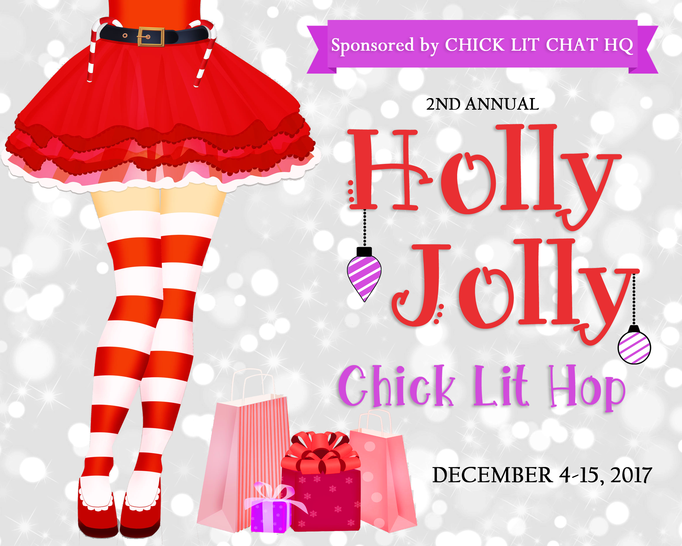 Holly Jolly Chick Lit Hop 2017 graphic