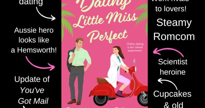 Dating Little Miss Perfect promo graphic with tropes